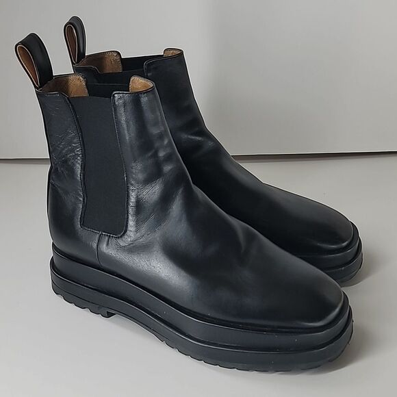 Reike Nen Platform Chelsea Boots in Black - Picture 1 of 11